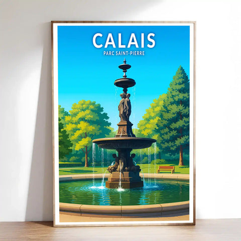 Affiche - Calais - Parc Saint-Pierre
