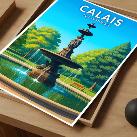 Affiche - Calais - Parc Saint-Pierre