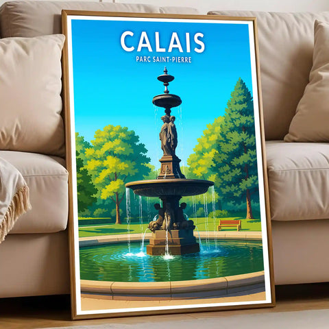 Affiche - Calais - Parc Saint-Pierre