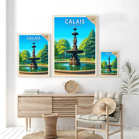 Affiche - Calais - Parc Saint-Pierre