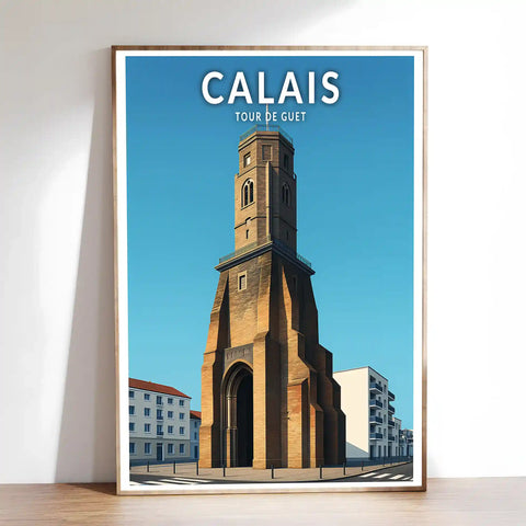 Affiche - Calais - Tour du Guet