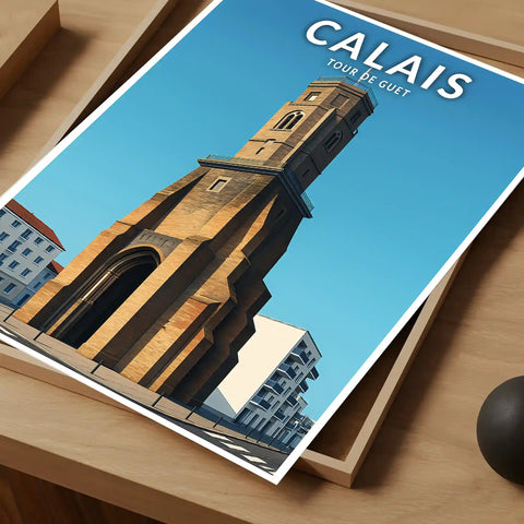 Affiche - Calais - Tour du Guet