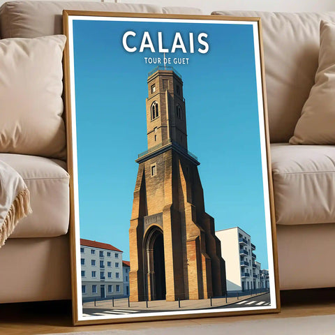 Affiche - Calais - Tour du Guet