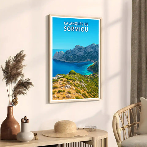 Affiche - Calanques de Sormiou