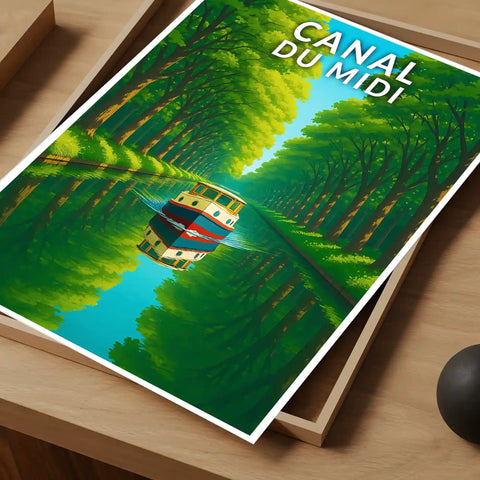 Affiche - Canal du Midi