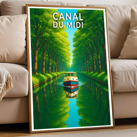 Affiche - Canal du Midi