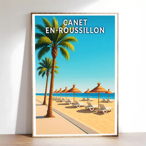 Affiche - Canet-en-Roussillon