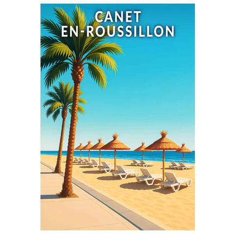 Affiche - Canet-en-Roussillon