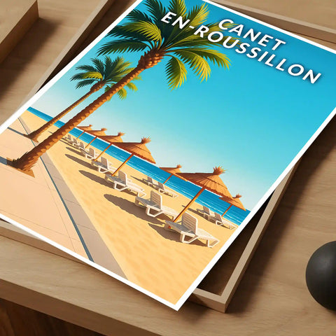 Affiche - Canet-en-Roussillon