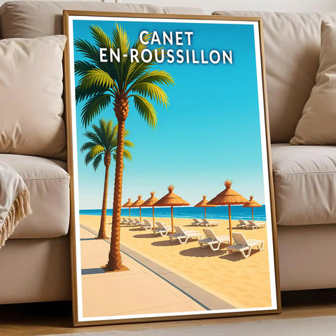 Affiche - Canet-en-Roussillon