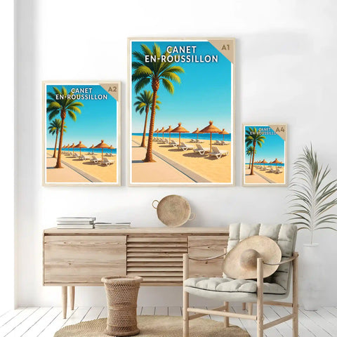 Affiche - Canet-en-Roussillon