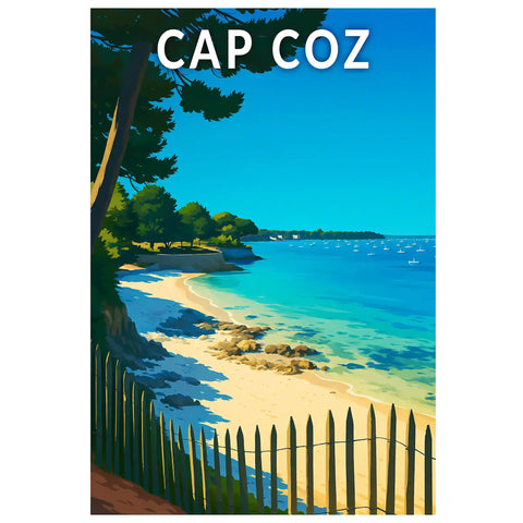 Affiche - Cap Coz