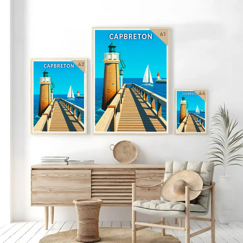 Affiche - Capbreton