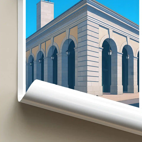 Affiche - Carcassonne - Les Halles