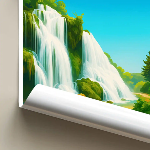 Affiche - Cascade des Tufs