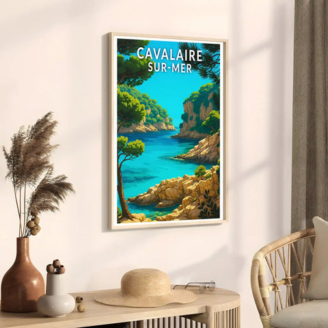 Affiche - Cavalaire-sur-Mer