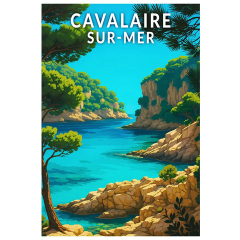 Affiche - Cavalaire-sur-Mer