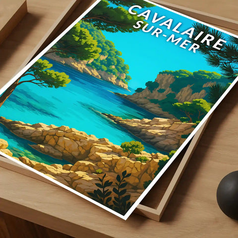 Affiche - Cavalaire-sur-Mer