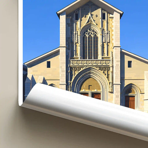 Affiche - Chambéry - Cathédrale Saint-François-de-Sales