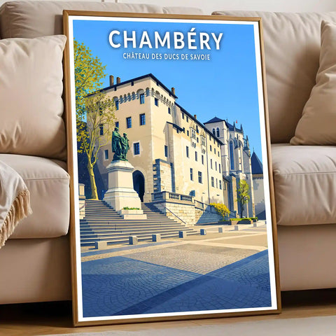 Affiche - Chambéry - Château des Ducs de Savoie