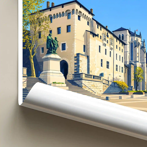 Affiche - Chambéry - Château des Ducs de Savoie