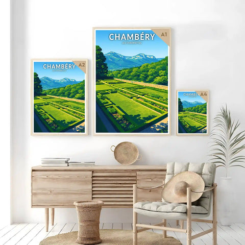 Affiche - Chambéry - Les Charmettes