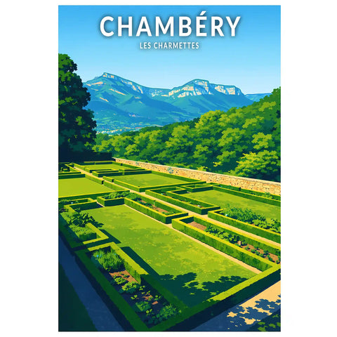 Affiche - Chambéry - Les Charmettes
