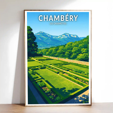Affiche - Chambéry - Les Charmettes