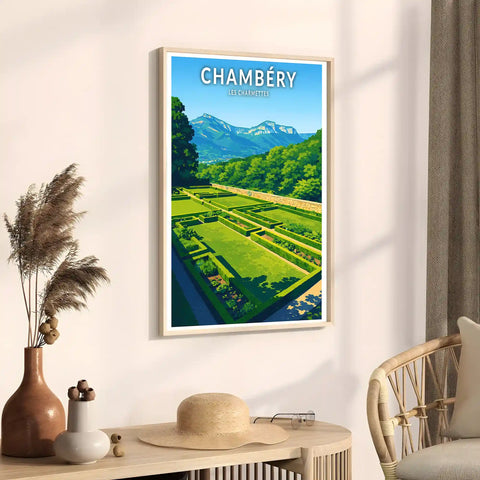 Affiche - Chambéry - Les Charmettes