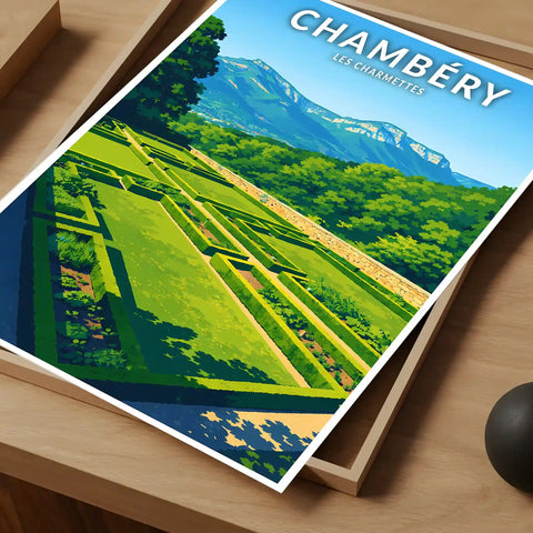 Affiche - Chambéry - Les Charmettes