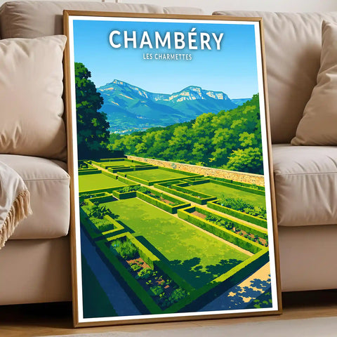 Affiche - Chambéry - Les Charmettes