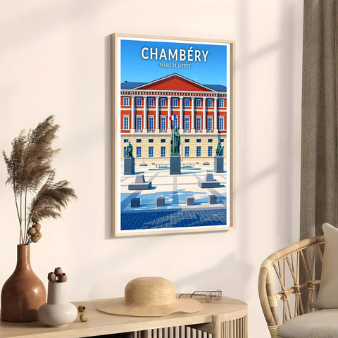 Affiche - Chambéry - Palais de Justice