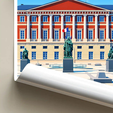 Affiche - Chambéry - Palais de Justice