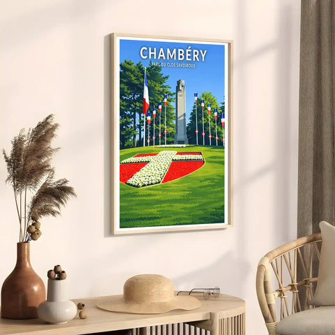 Affiche - Chambéry - Parc du Clos Savoiroux