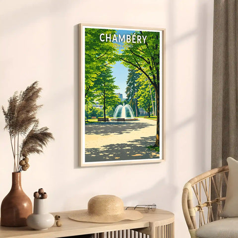 Affiche - Chambéry - Parc du Verney