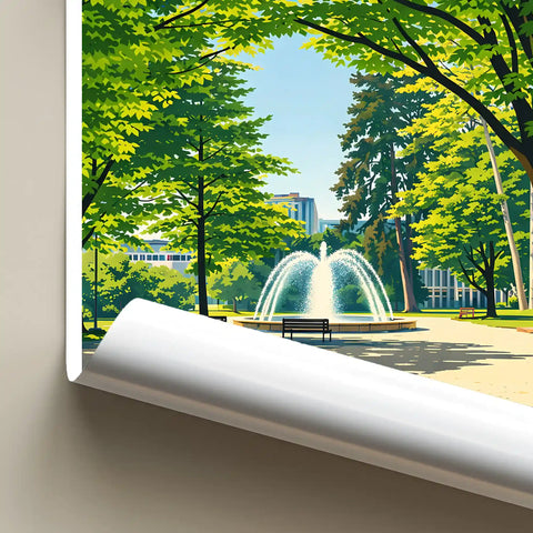 Affiche - Chambéry - Parc du Verney