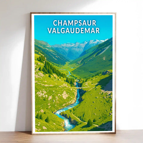 Affiche - Champsaur Valgaudemar