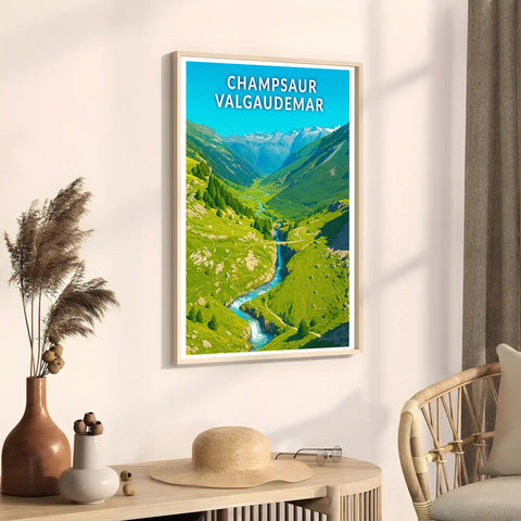 Affiche - Champsaur Valgaudemar