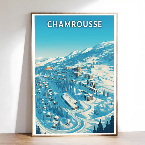 Affiche - Chamrousse