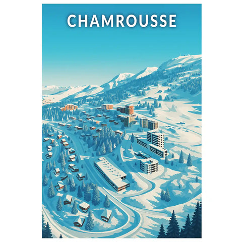 Affiche - Chamrousse