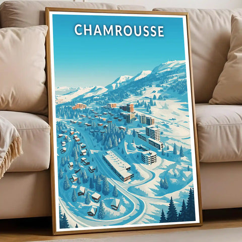 Affiche - Chamrousse