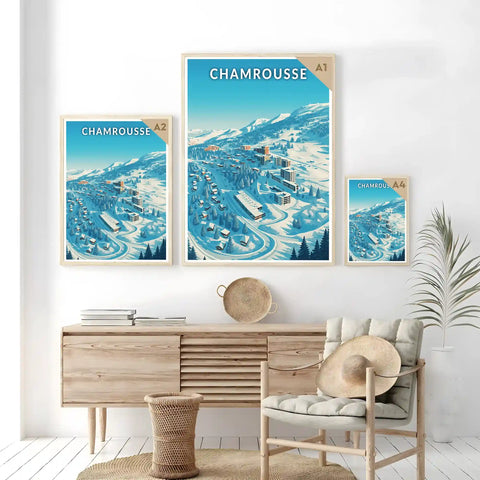 Affiche - Chamrousse