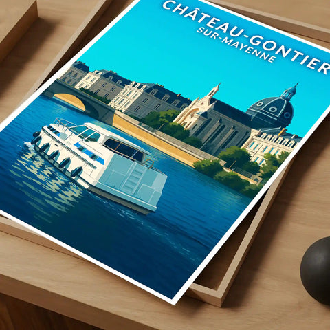 Affiche - Château-Gontier-sur-Mayenne