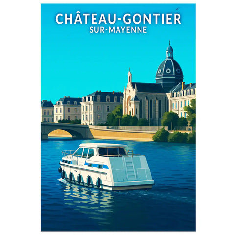 Affiche - Château-Gontier-sur-Mayenne