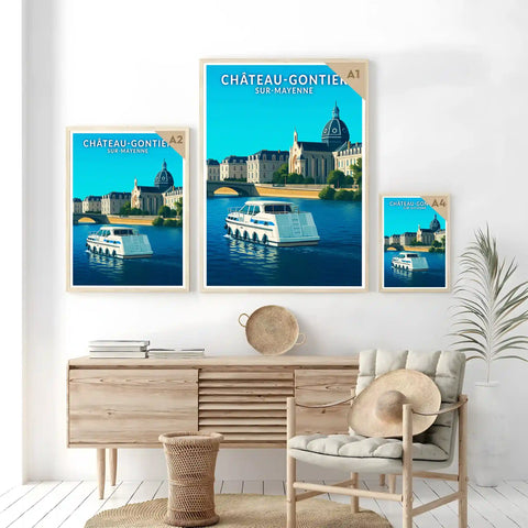 Affiche - Château-Gontier-sur-Mayenne