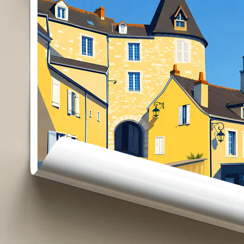 Affiche - Châteauroux -  Ancienne Porte de Ville