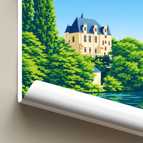 Affiche - Châteauroux - Château Raoul