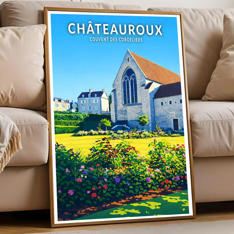 Affiche - Châteauroux - Couvent des Cordeliers