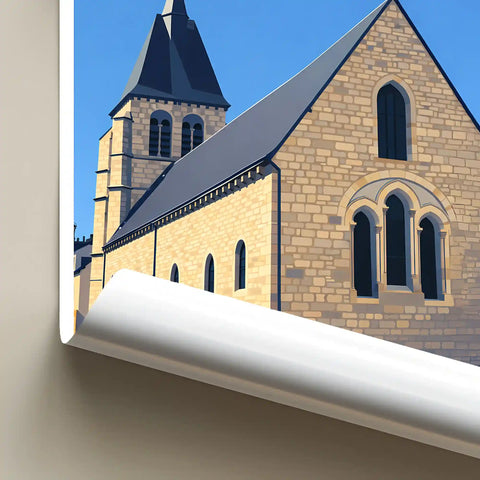 Affiche - Châteauroux - Église Saint-Martial
