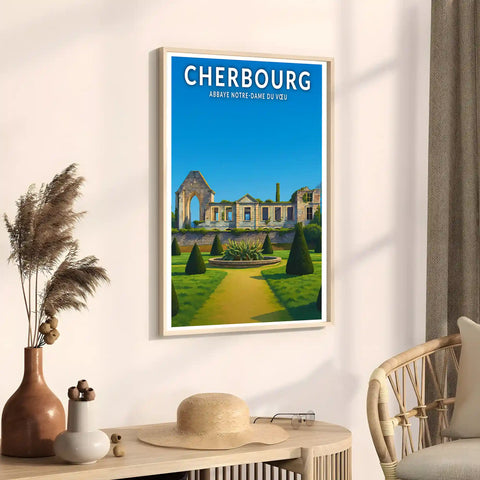 Affiche - Cherbourg - Abbaye Notre-Dame du Vœu